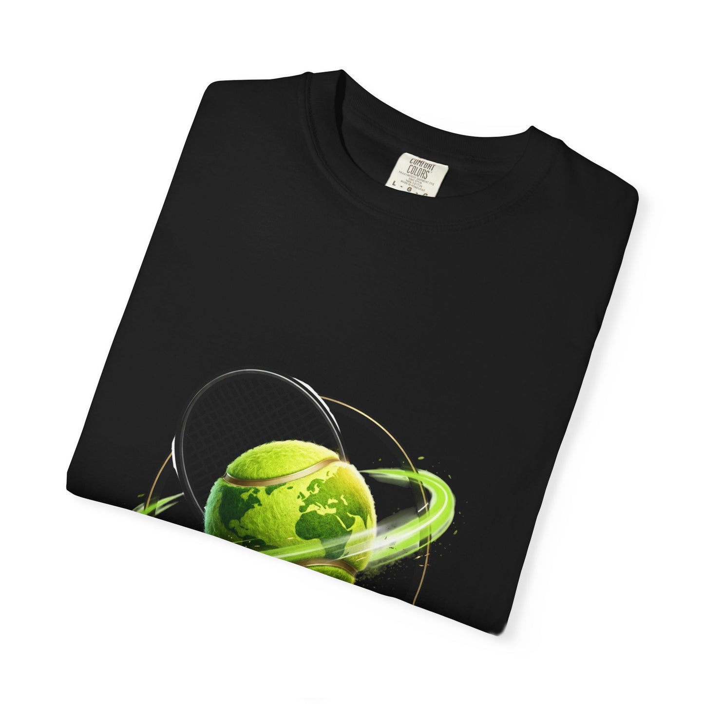 Tennis Globe T‑Shirt — "United Through the Game" Sports Tee