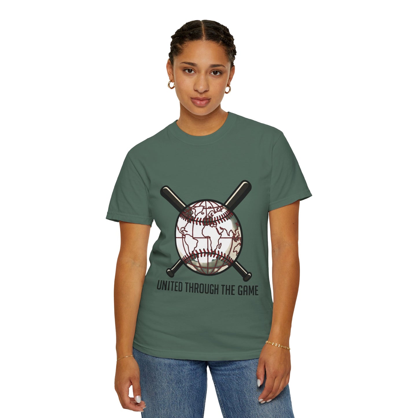 Baseball Globe T-Shirt — "United Through The Game"