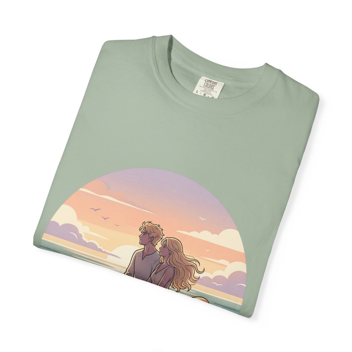 Ocean Sunset Graphic T-Shirt — "The Ocean Already Knows"