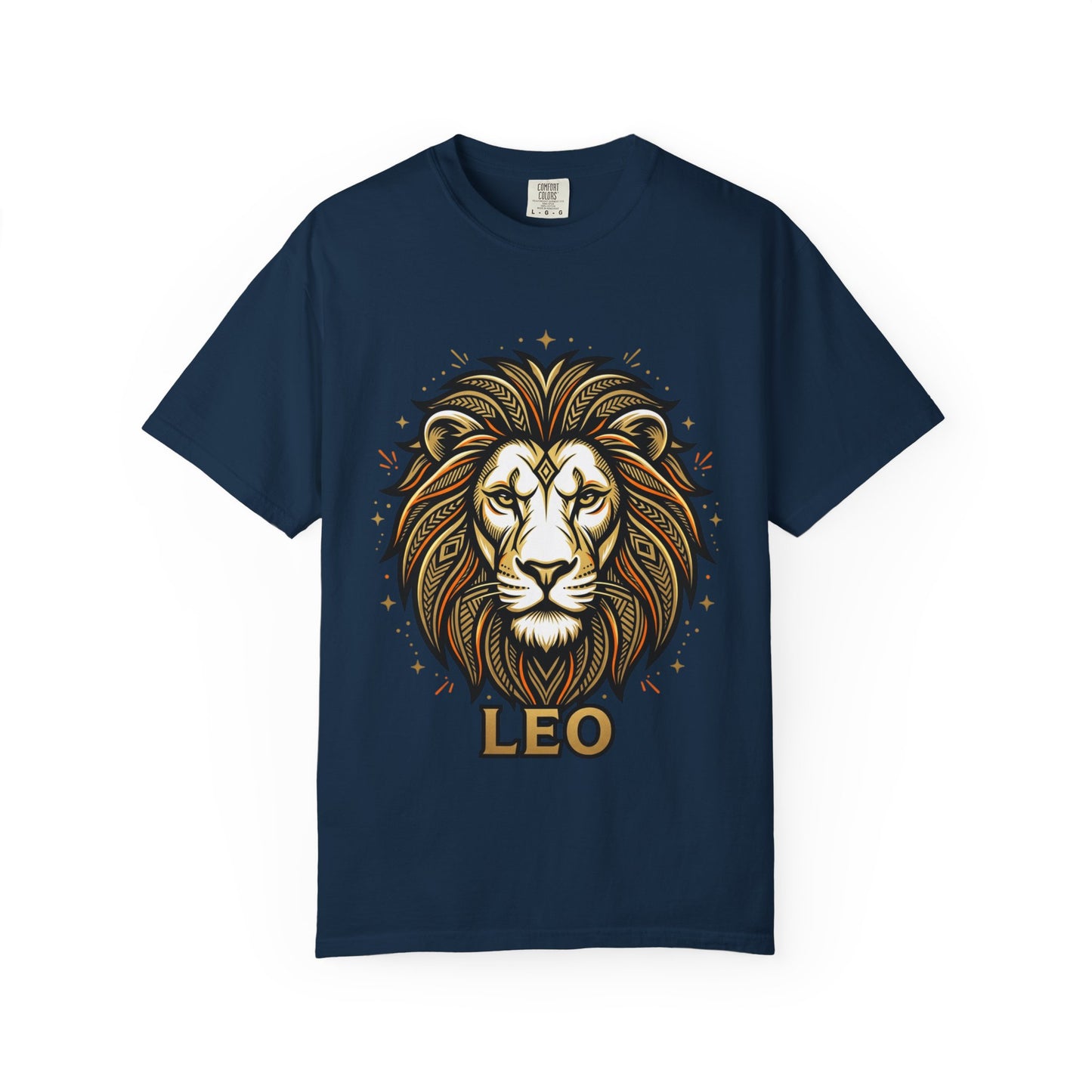 Leo Zodiac Lion T-Shirt — Bold Astrology Graphic Tee