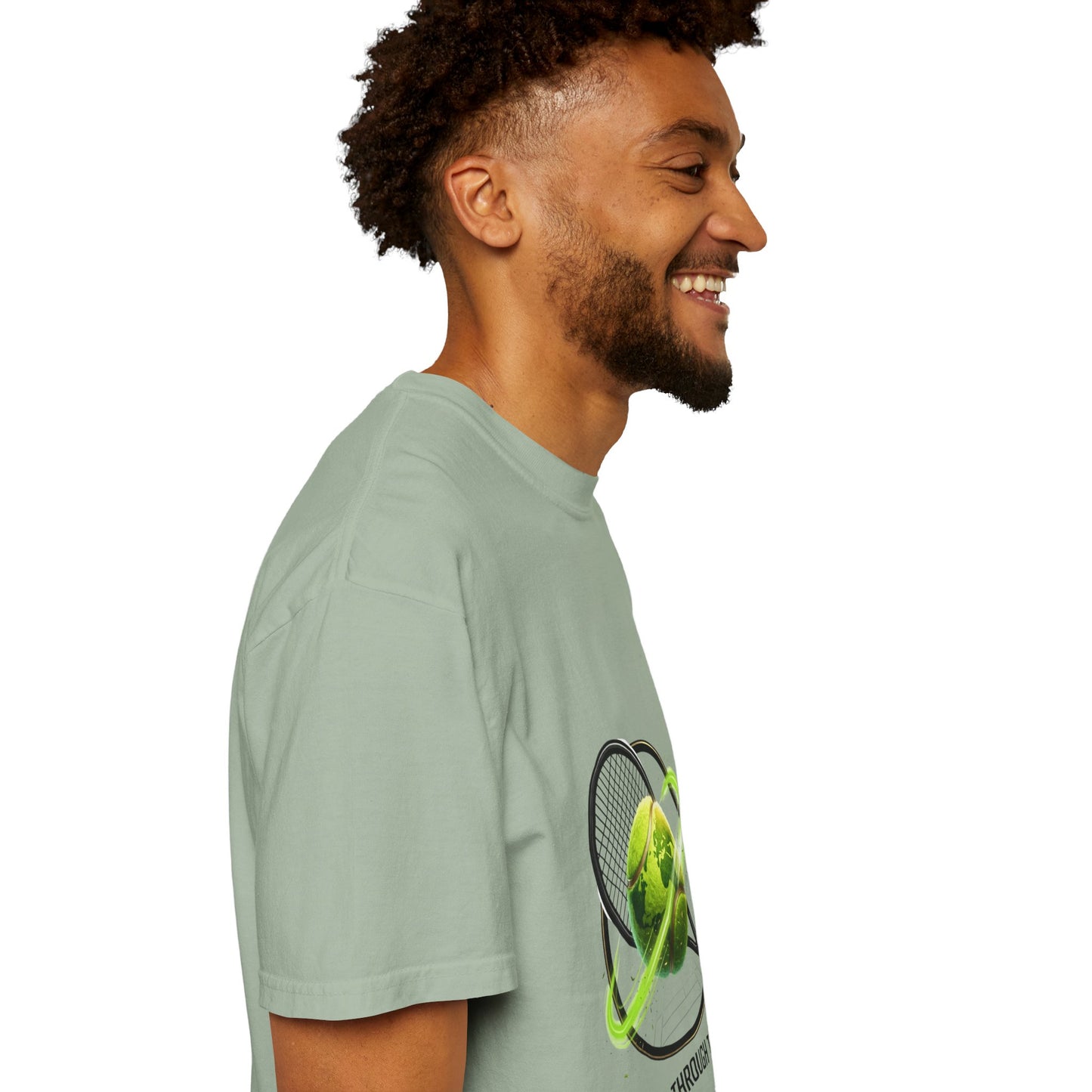 Tennis Globe T‑Shirt — "United Through the Game" Sports Tee