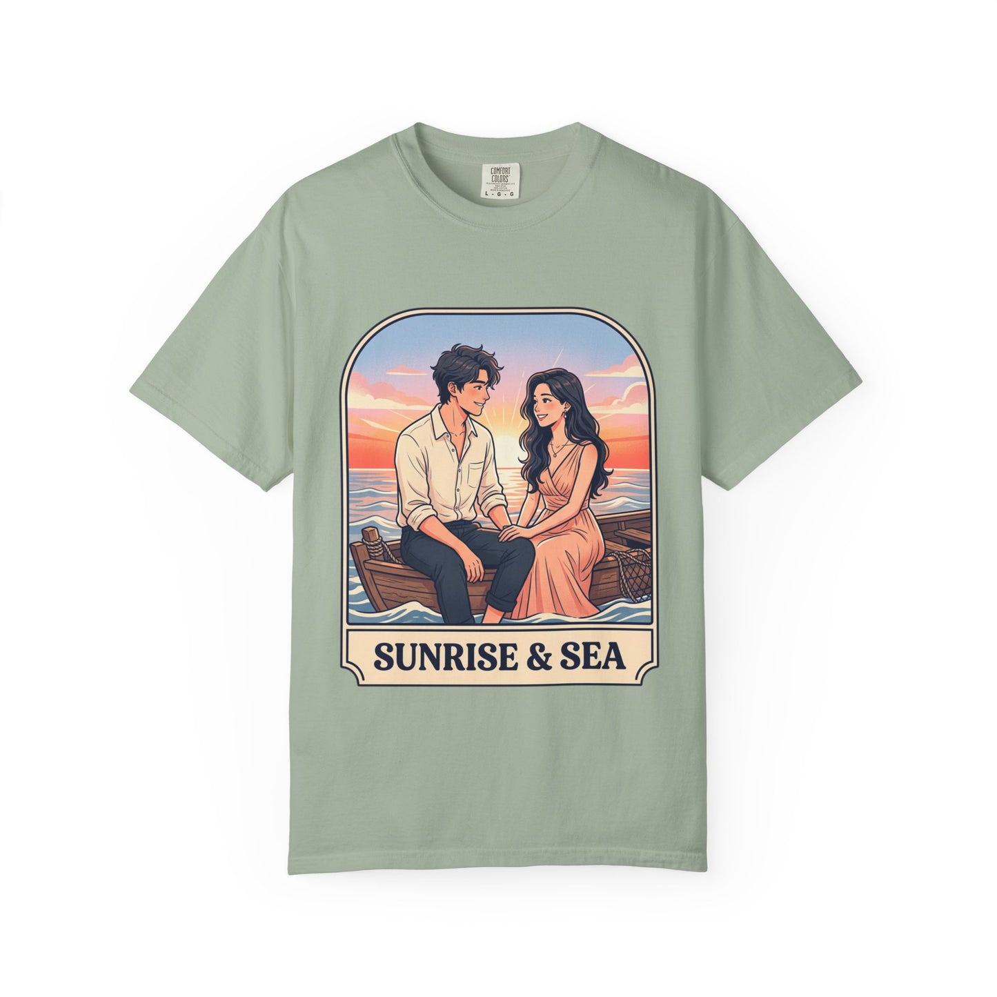 Sunrise & Sea Romantic Beach T-Shirt
