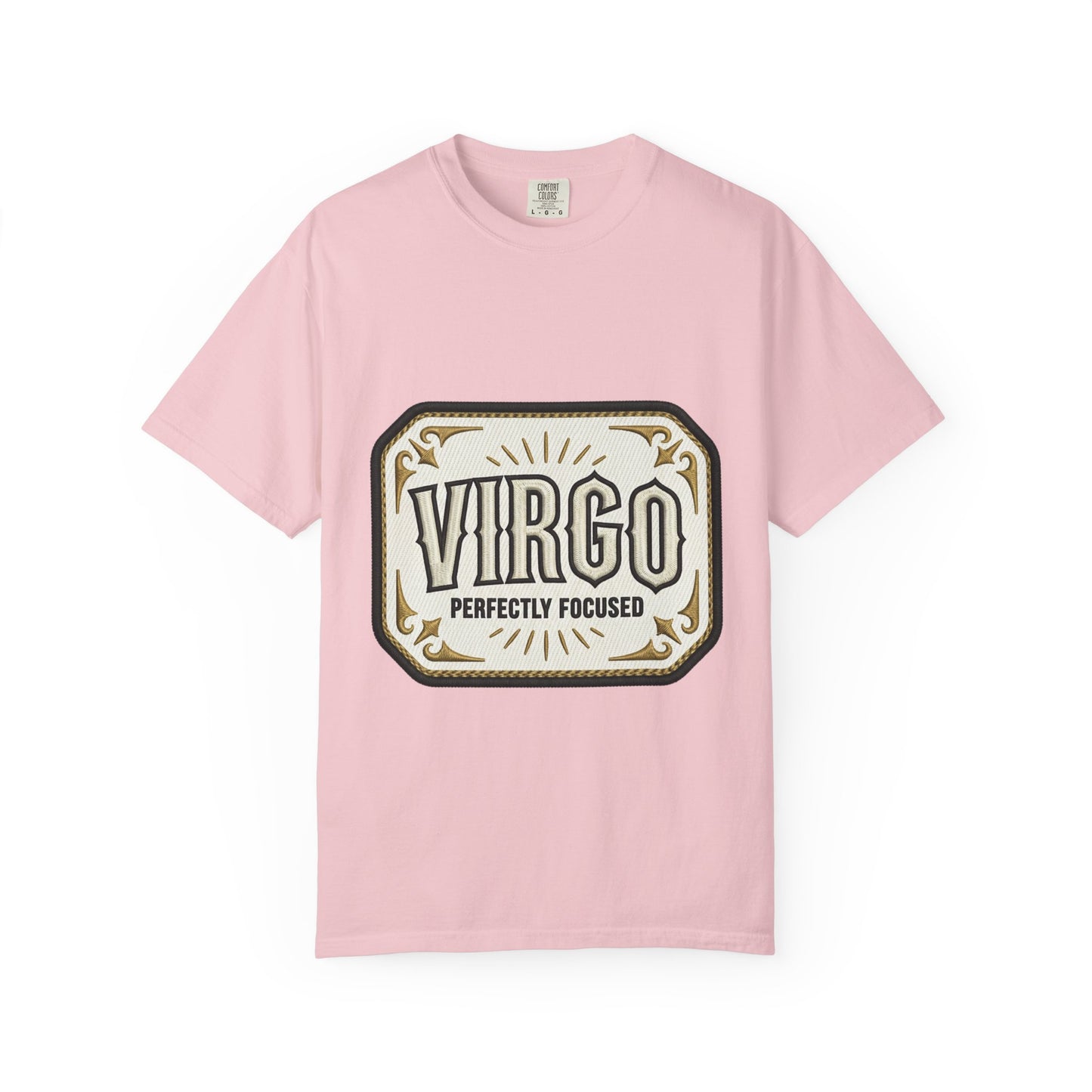 Virgo "Perfectly Focused" Zodiac T-Shirt — Vintage Astrology Tee