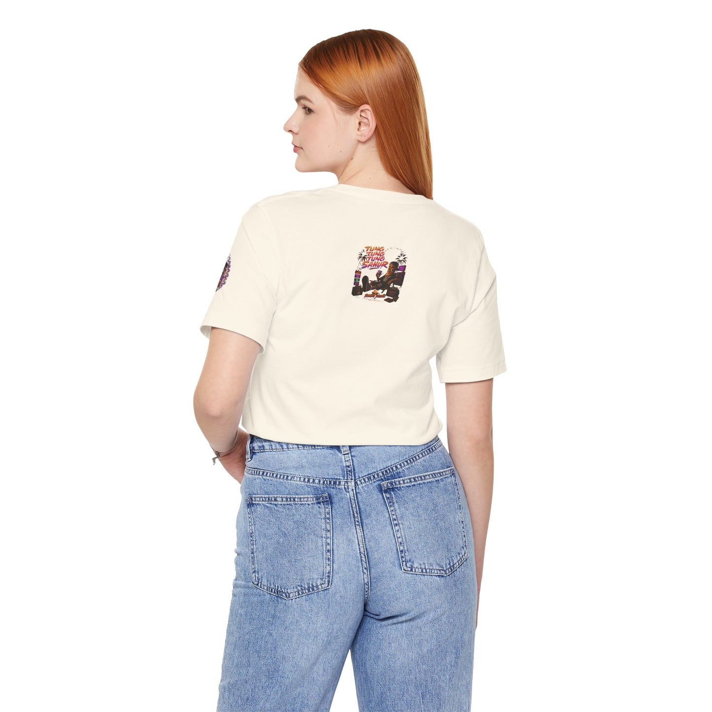 Tung Tung Tung Sahur Laid-Back Nightlife Graphic Tee — "Things Take Time" Urban Cartoon Design