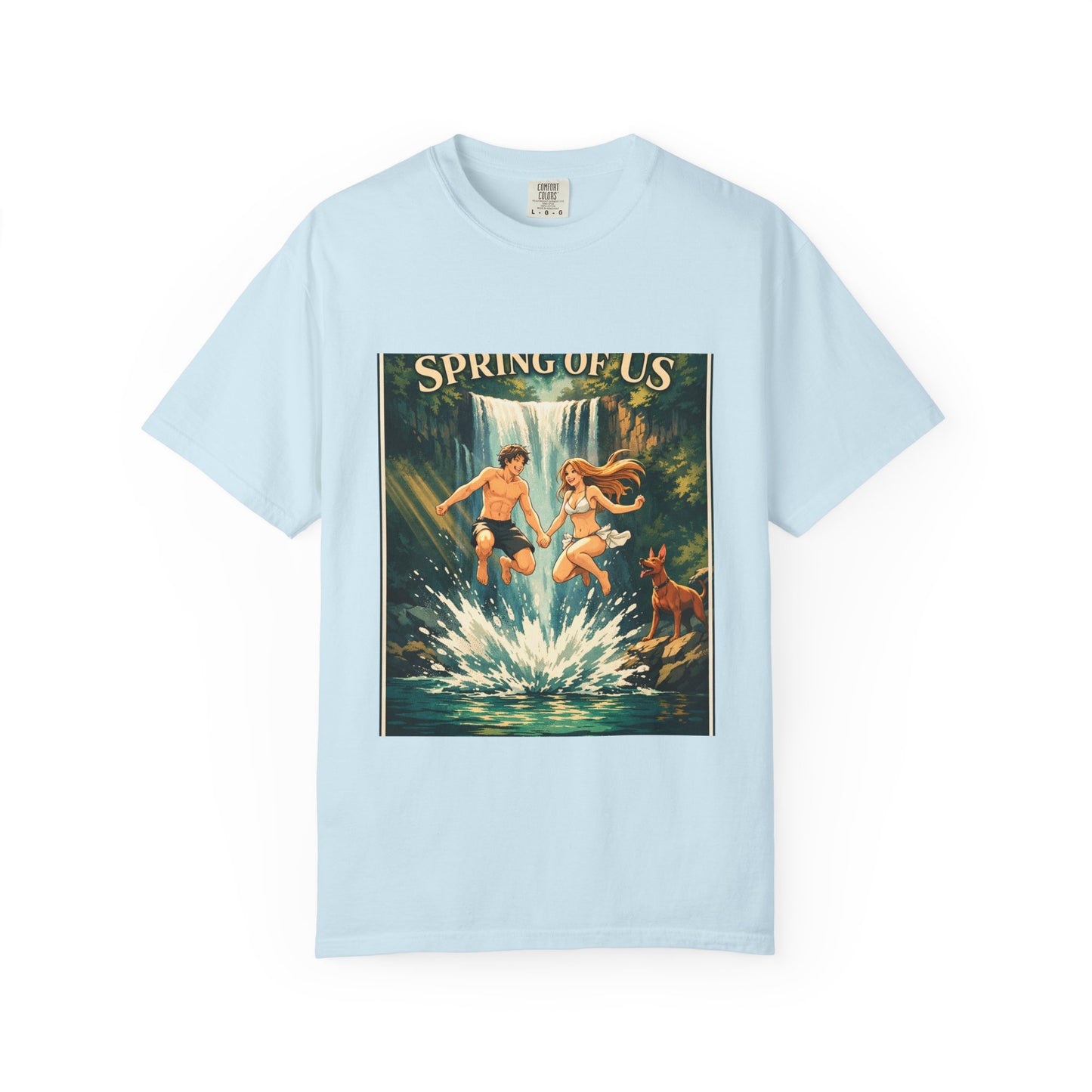 Vintage 'Spring of Us' Waterfall Graphic T-Shirt
