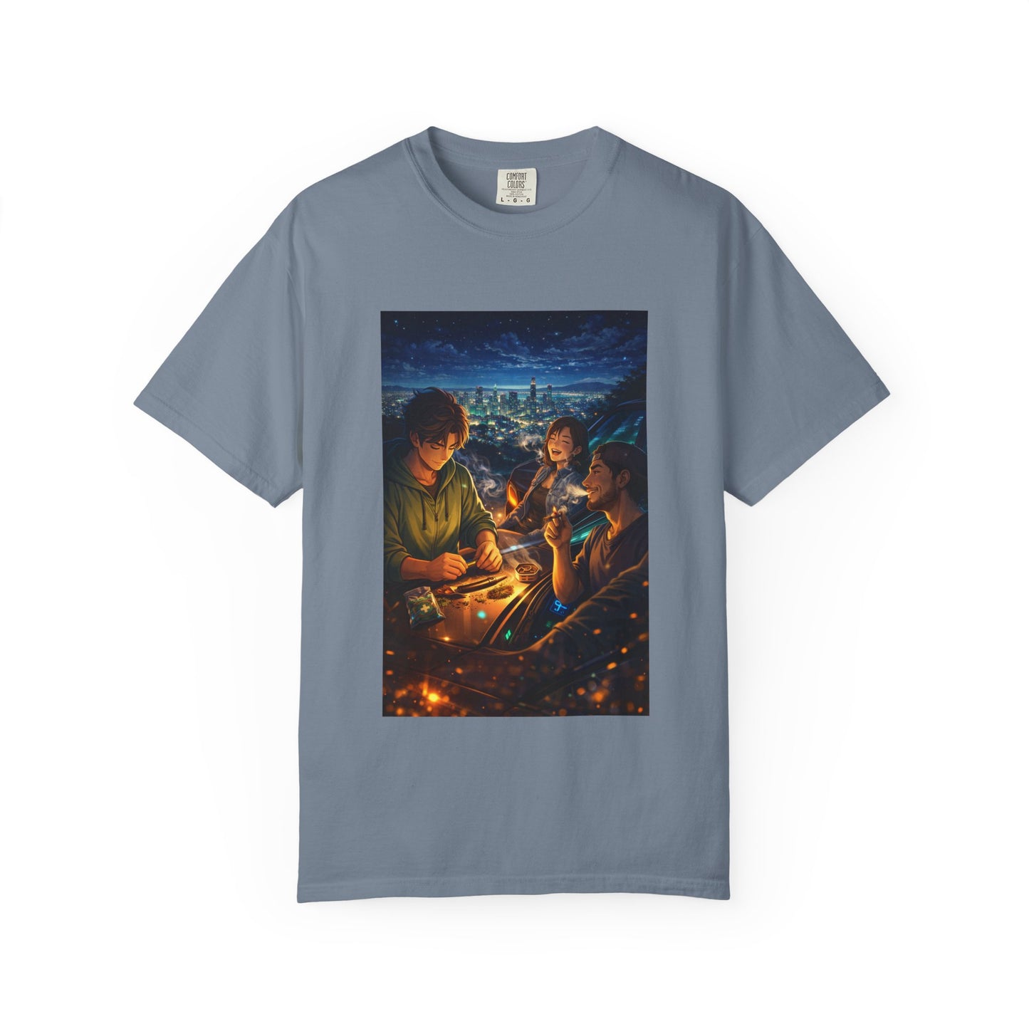 ROAD TRIP SMOKE SESSION-Unisex Garment-Dyed T-shirt