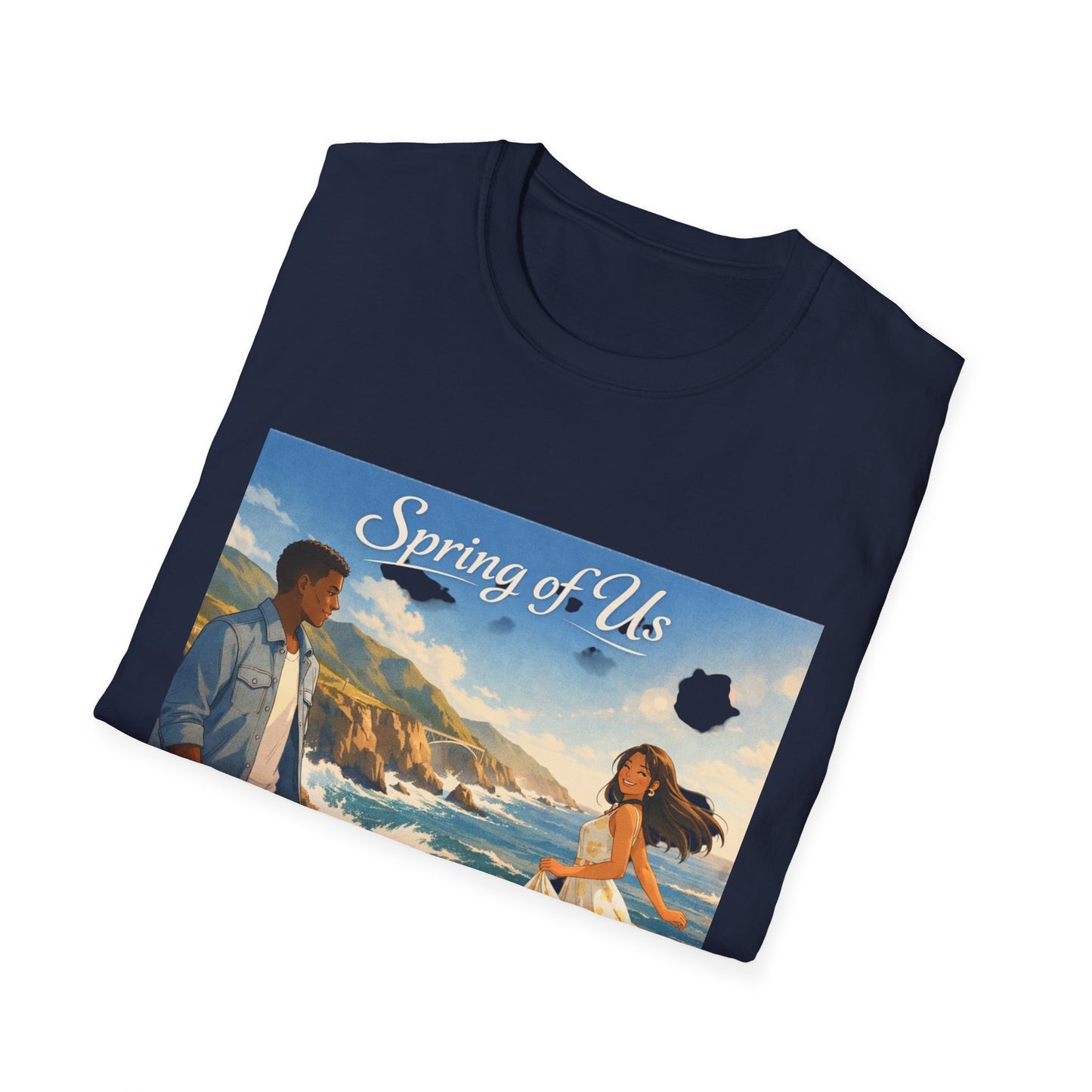 Spring of Us T-Shirt — Romantic Coastal Illustration Tee