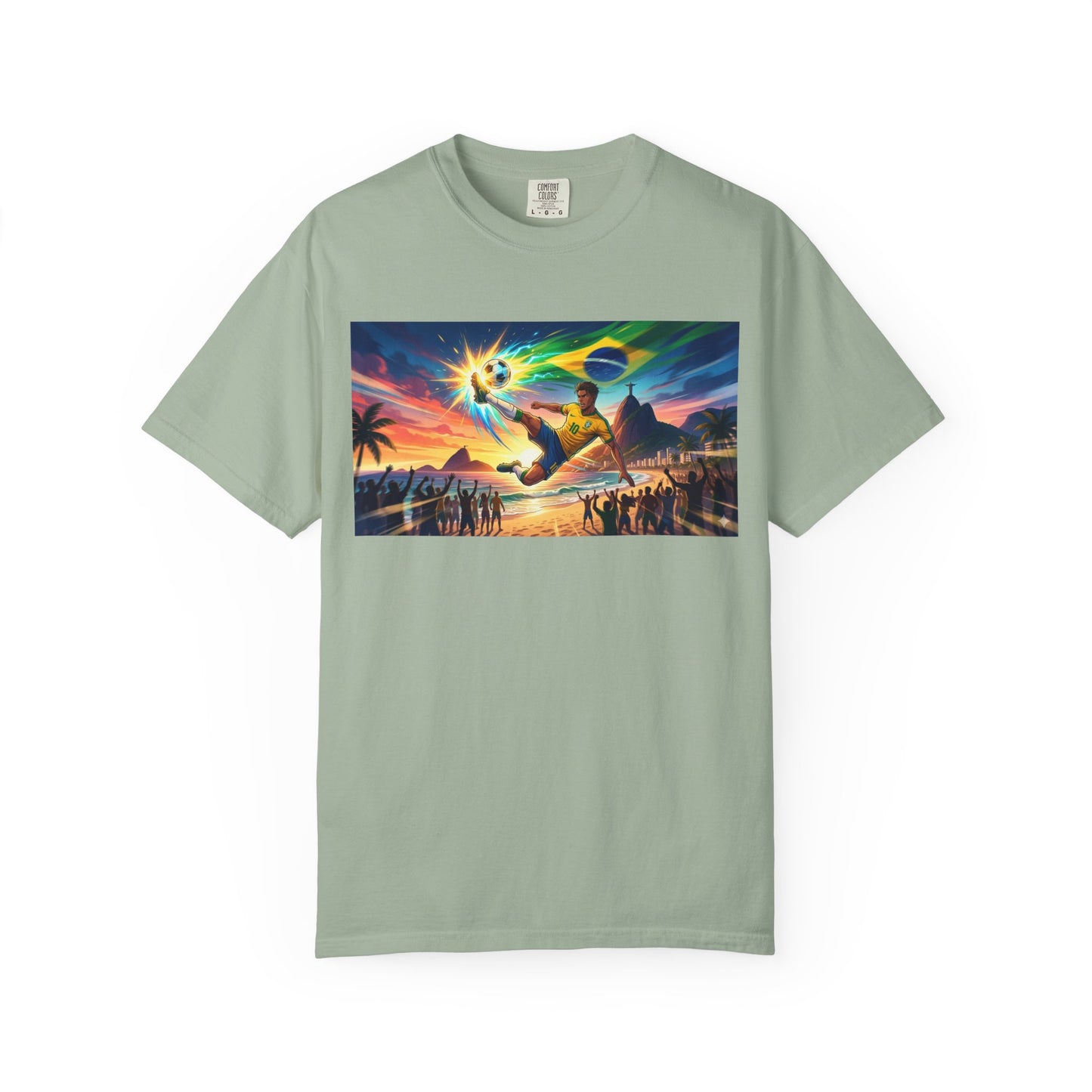 Brazil — Energy + Football Graphic T-Shirt