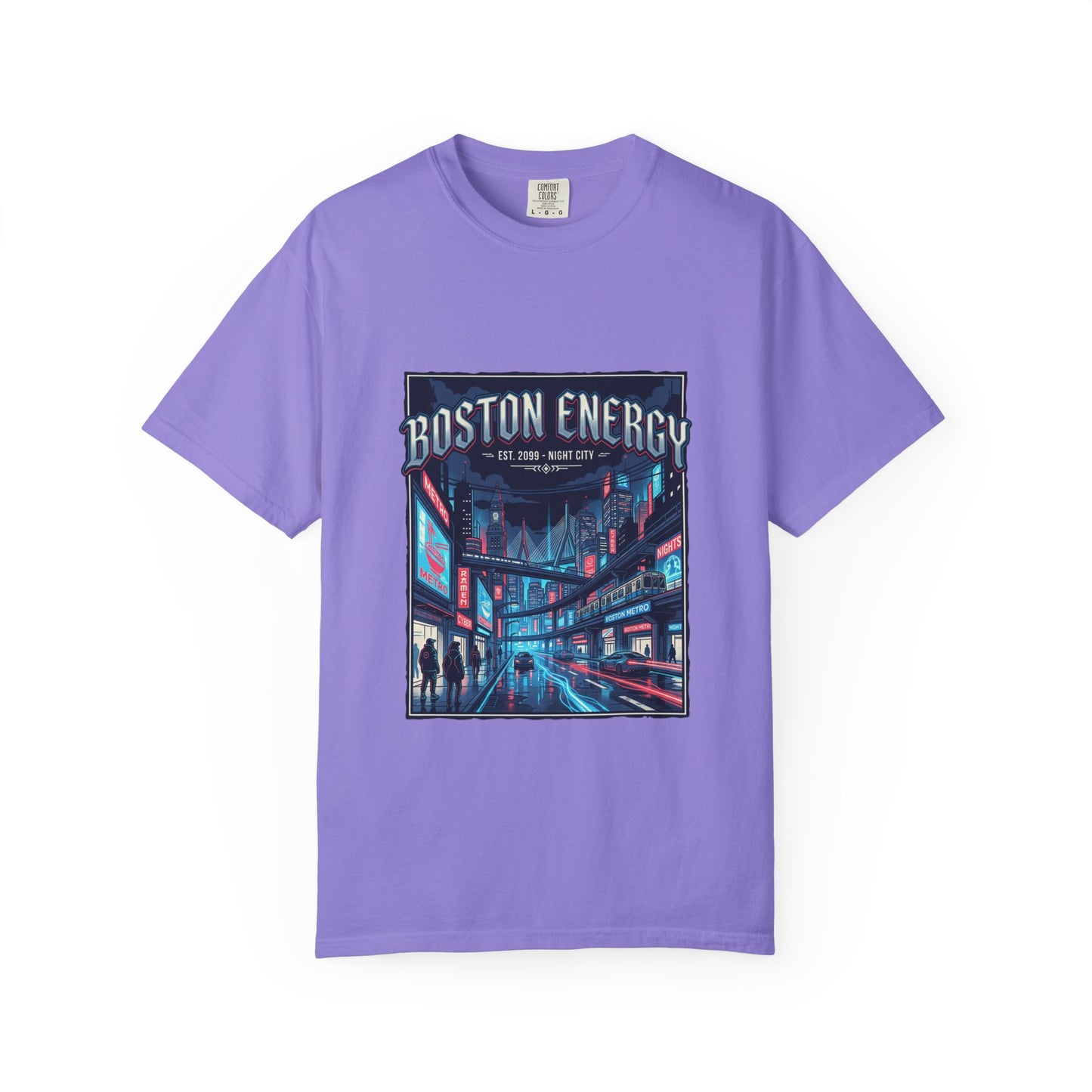 Boston Energy Graphic T-Shirt — Neon City Streetwear