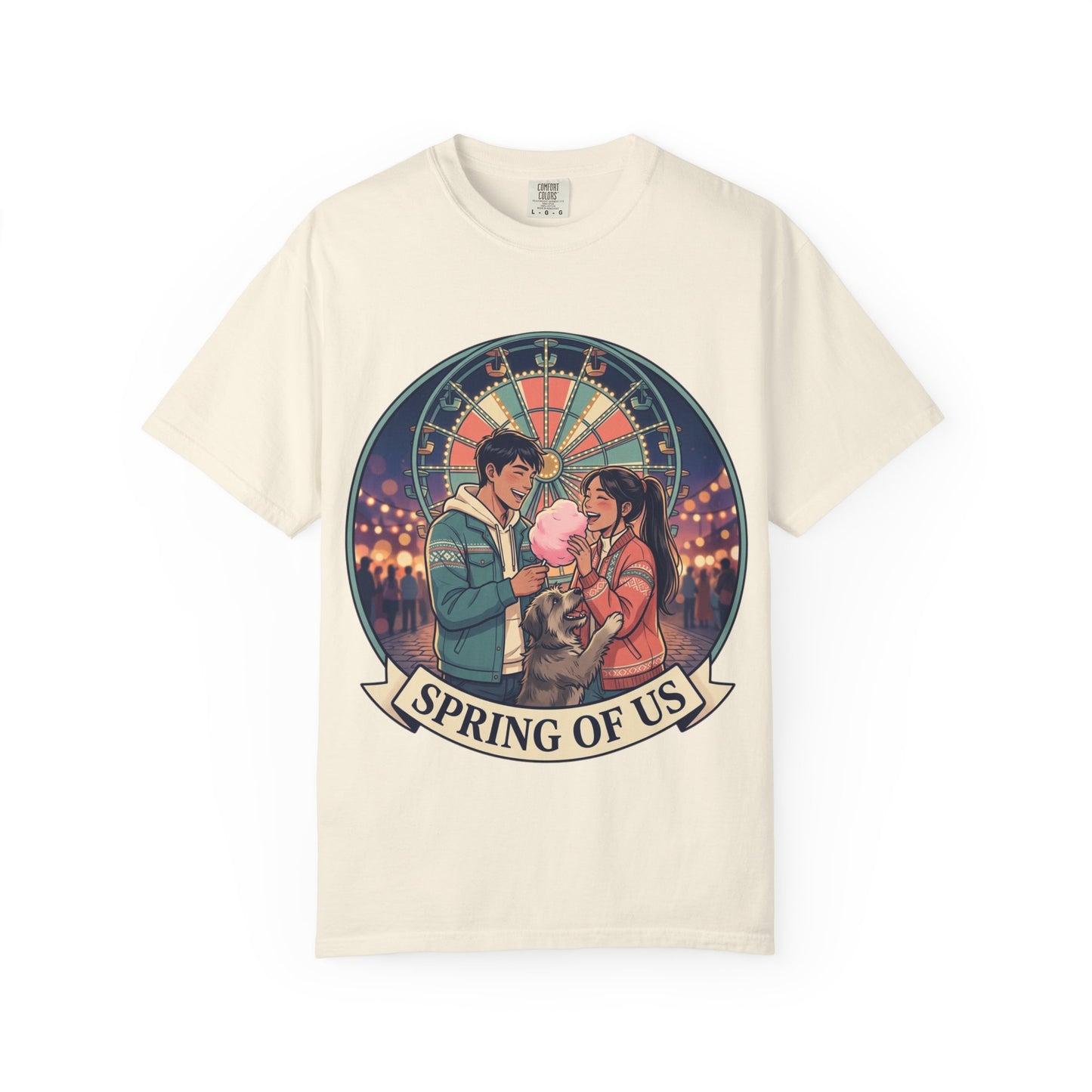 Spring of Us T-Shirt — Romantic Carnival Graphic Tee