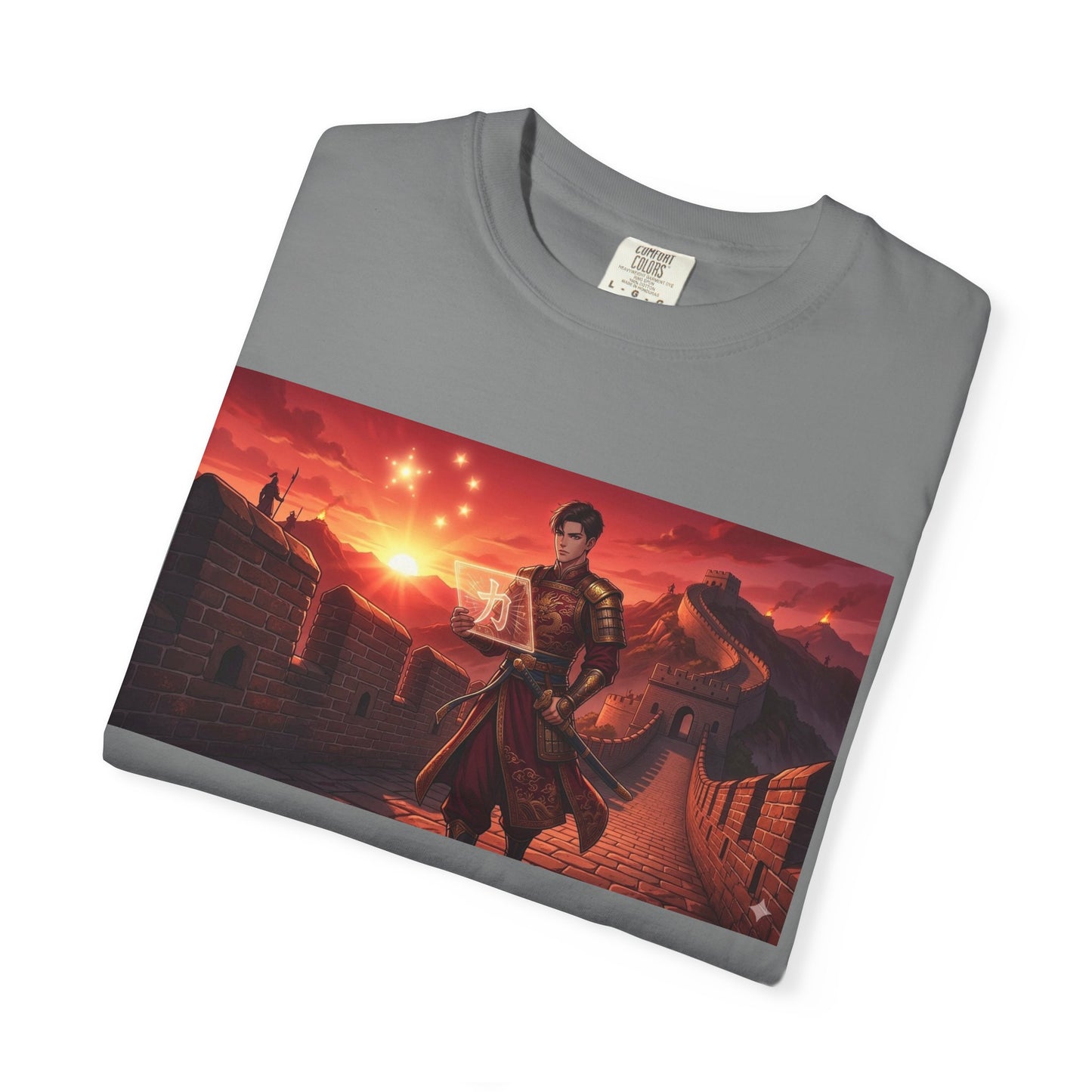 Scout Regiment Sunset T-Shirt — Anime Military Wall Scene