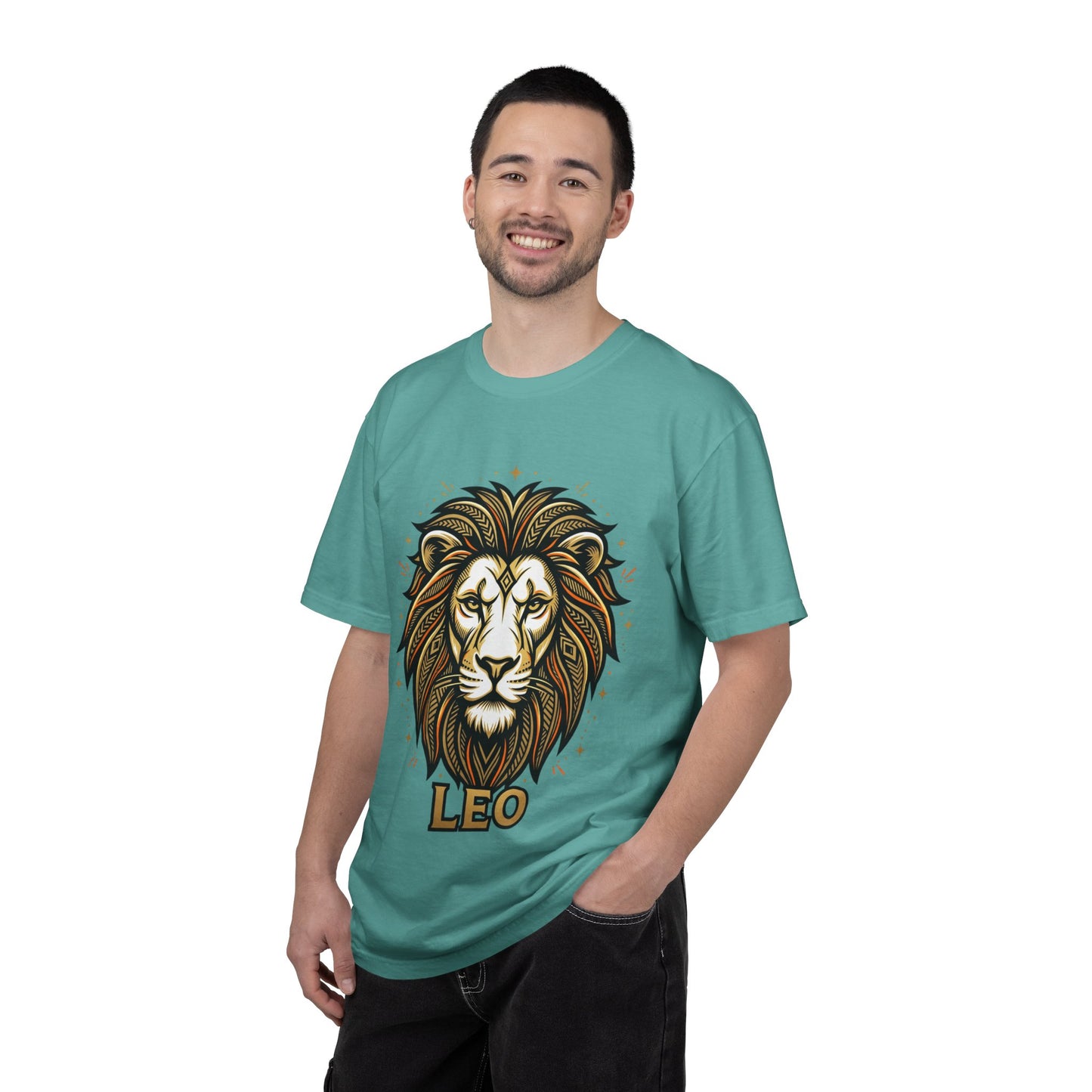 Leo Zodiac Lion T-Shirt — Bold Astrology Graphic Tee