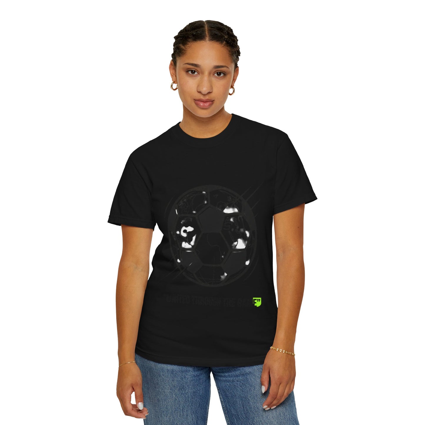 Soccer Unity T-Shirt — "United Through the Game" Graphic Tee