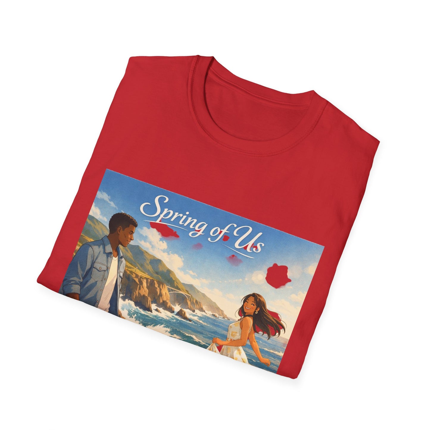 Spring of Us T-Shirt — Romantic Coastal Illustration Tee