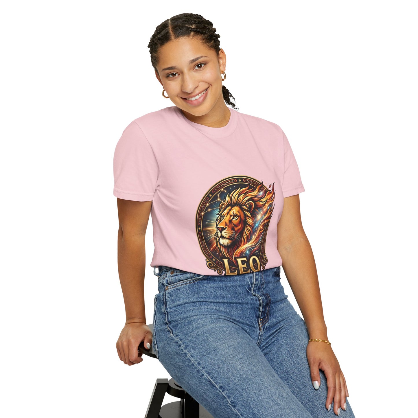 Leo 'Born to Lead' T-Shirt — Bold Zodiac Lion Graphic Tee