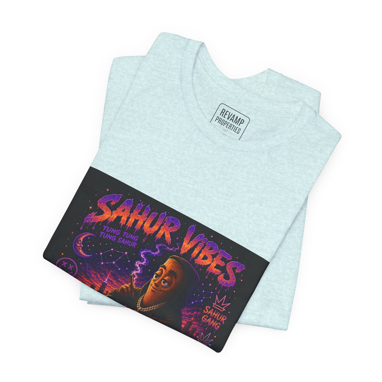 Tung Tung Tung Sahur SOLO Night Smoke DOLO Tee — Urban Chill Cartoon Design