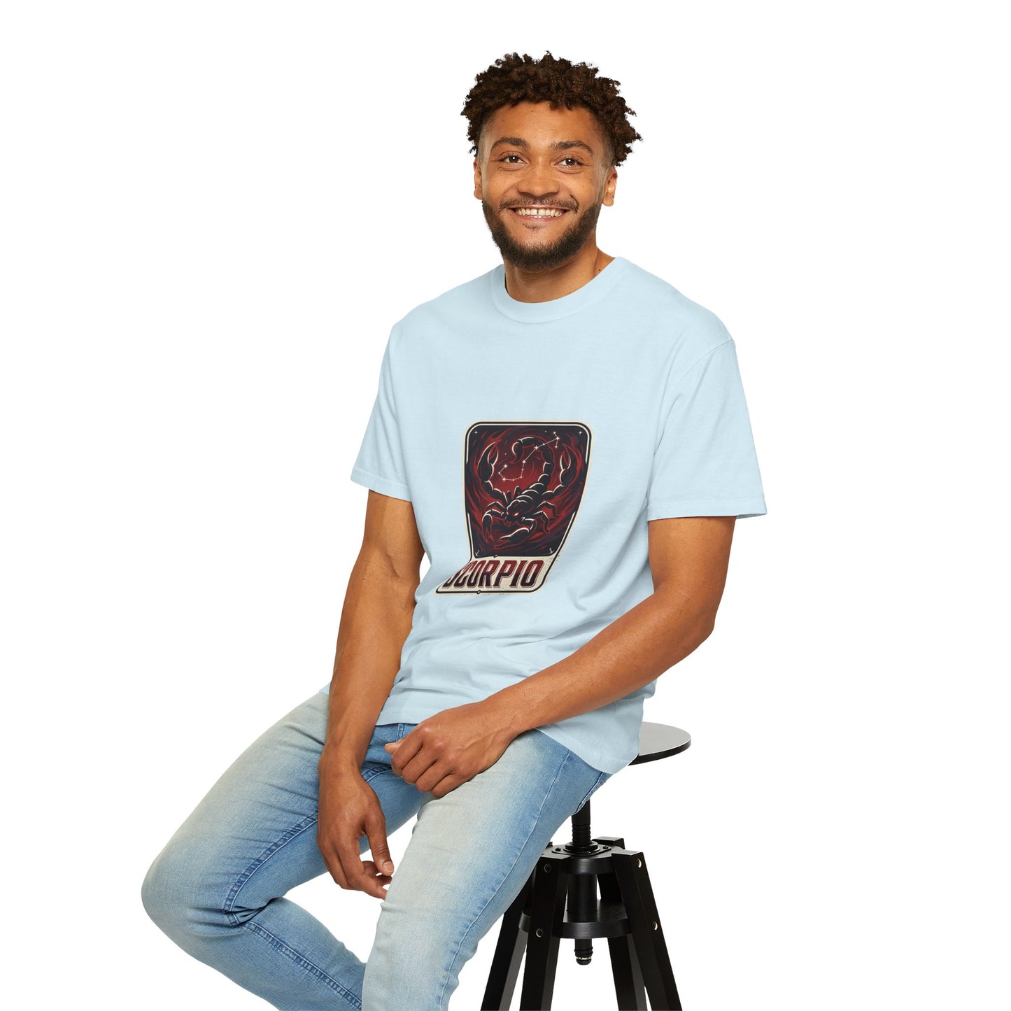 Scorpio Zodiac T-Shirt — Bold Red Scorpion Astrological Tee