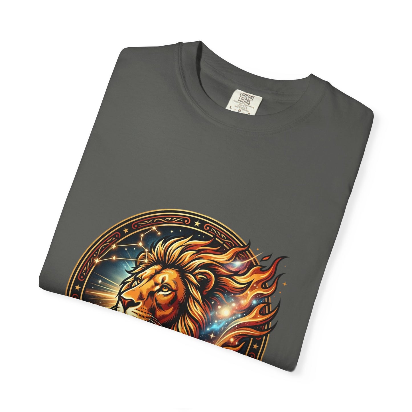 Leo 'Born to Lead' T-Shirt — Bold Zodiac Lion Graphic Tee