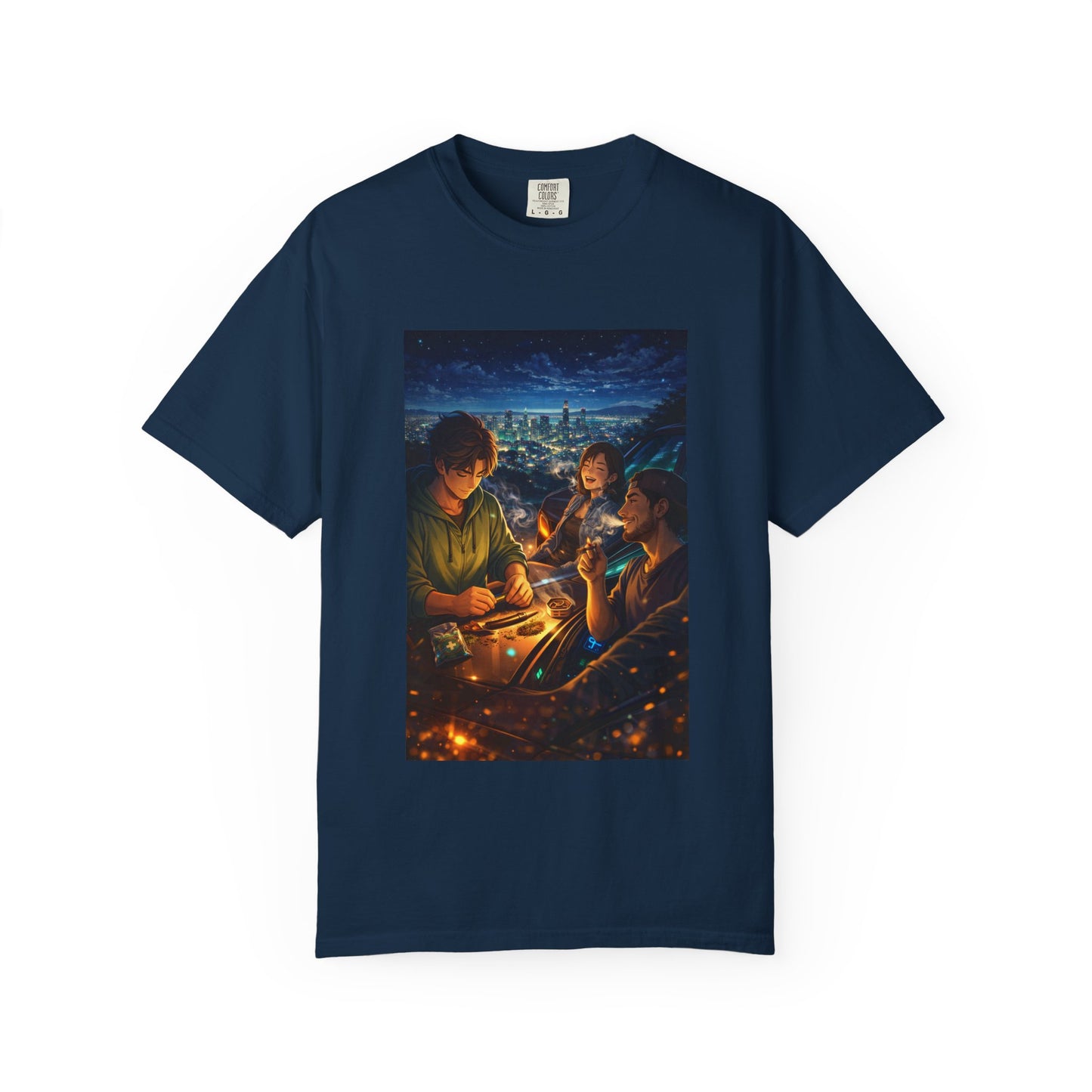 ROAD TRIP SMOKE SESSION-Unisex Garment-Dyed T-shirt
