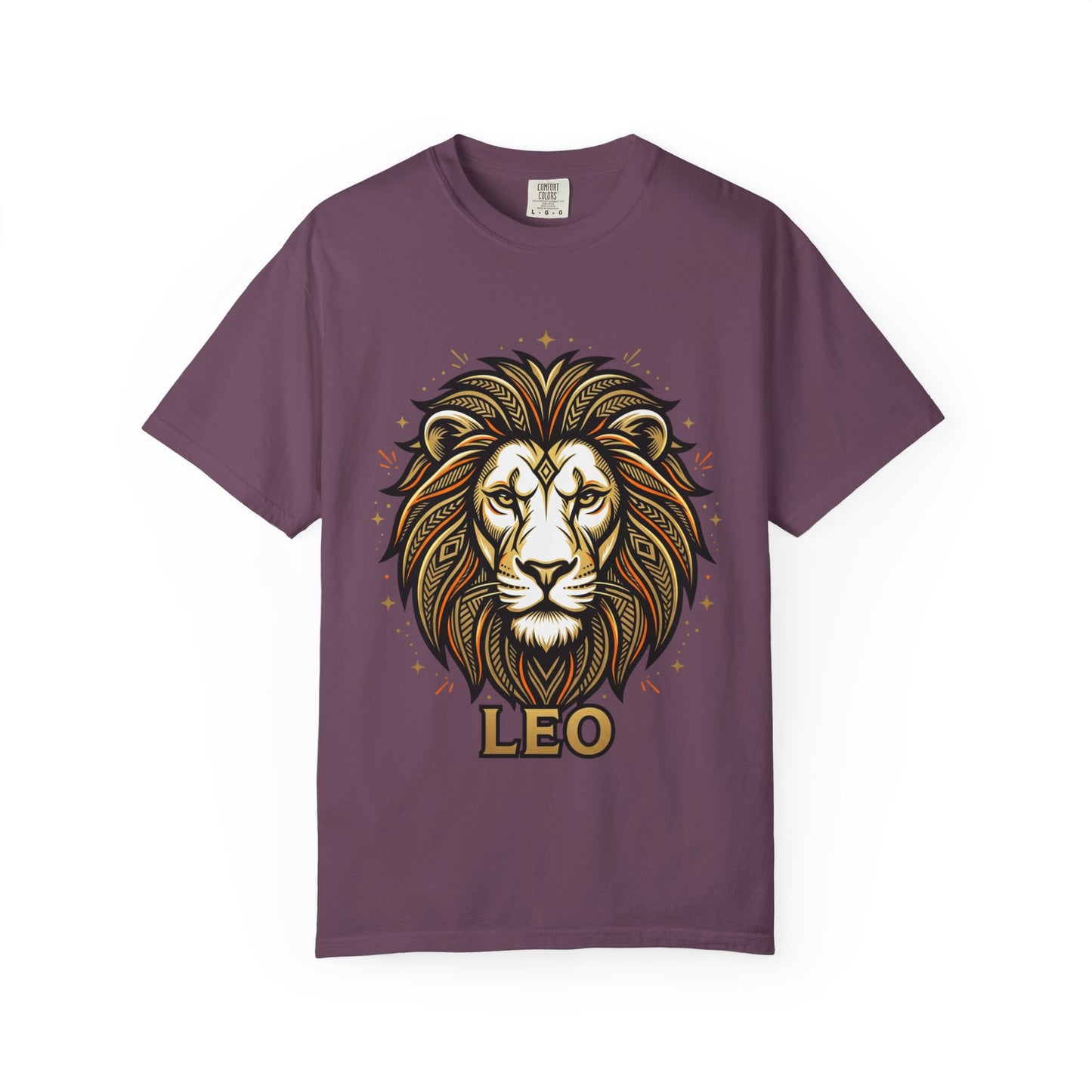 Leo Zodiac Lion T-Shirt — Bold Astrology Graphic Tee