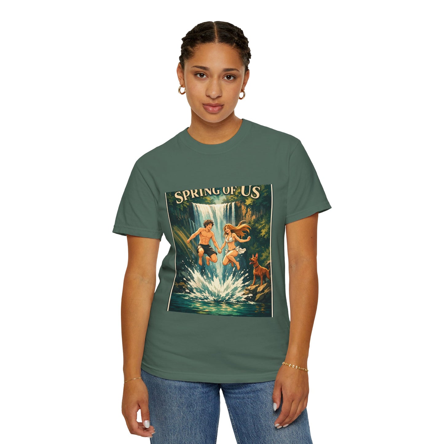 Vintage 'Spring of Us' Waterfall Graphic T-Shirt