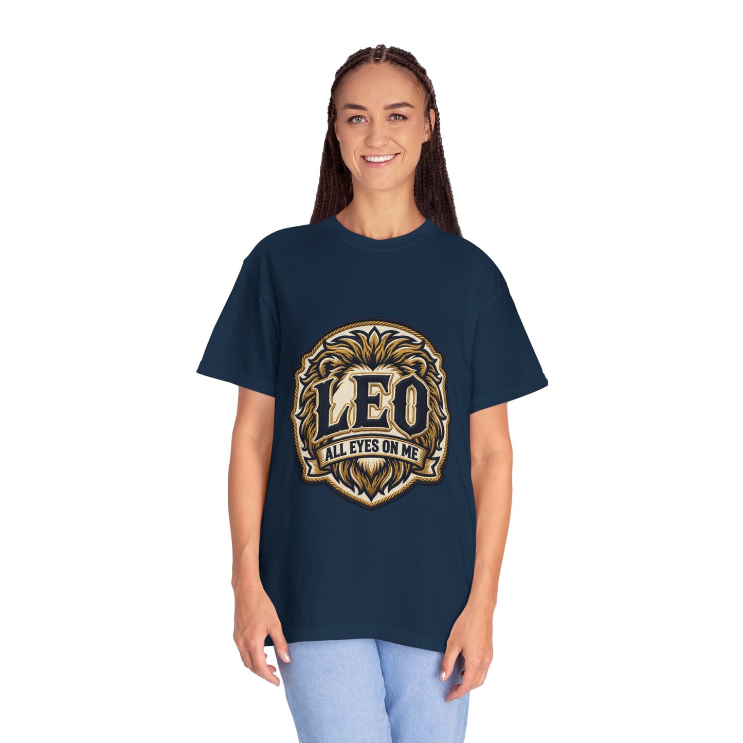Leo 'All Eyes On Me' Zodiac T-Shirt — Bold Lion Astrology Tee