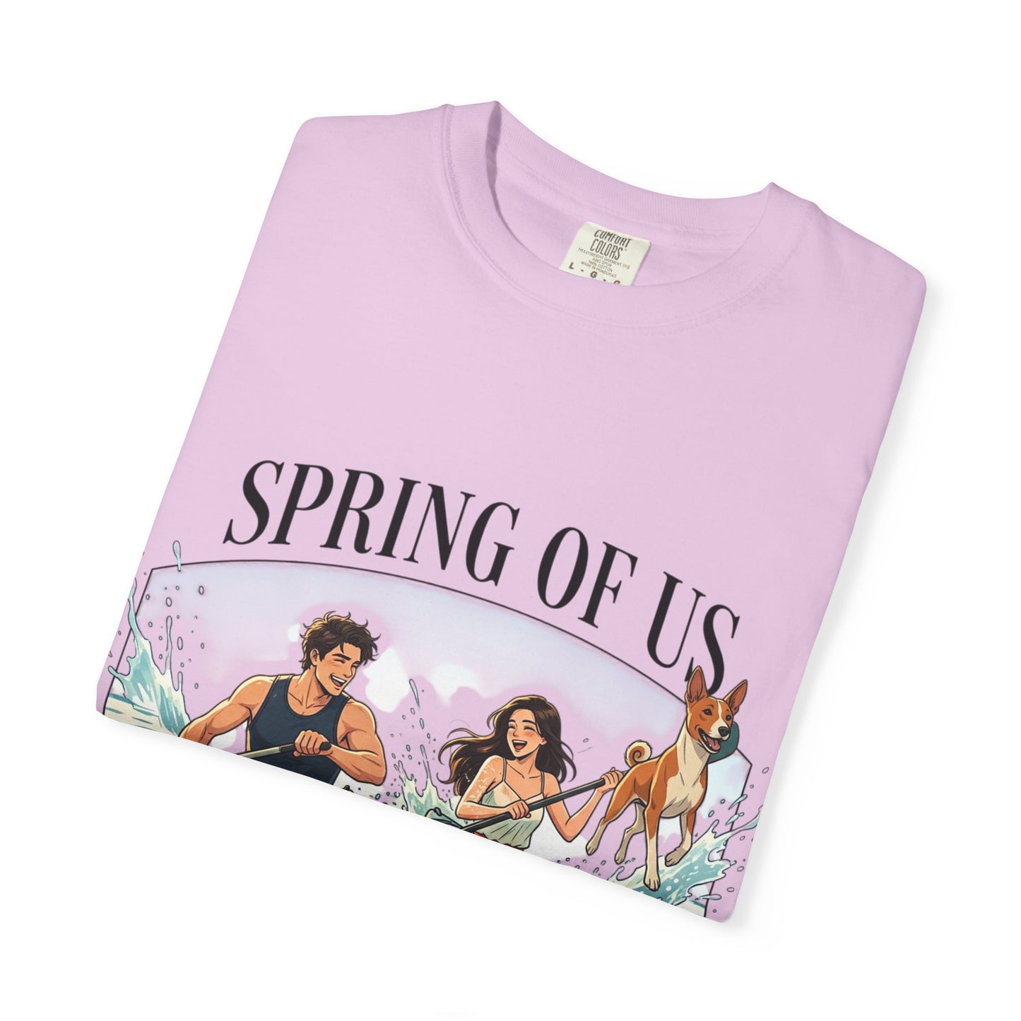 Spring of Us Kayaking T-Shirt — Retro Outdoor Adventure Tee
