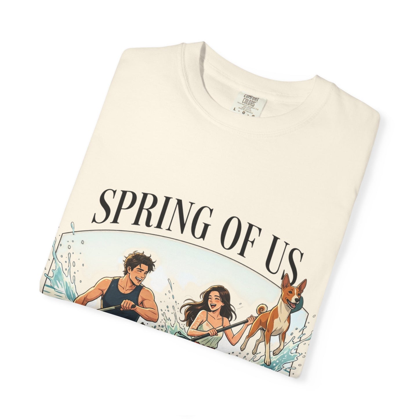 Spring of Us Kayaking T-Shirt — Retro Outdoor Adventure Tee
