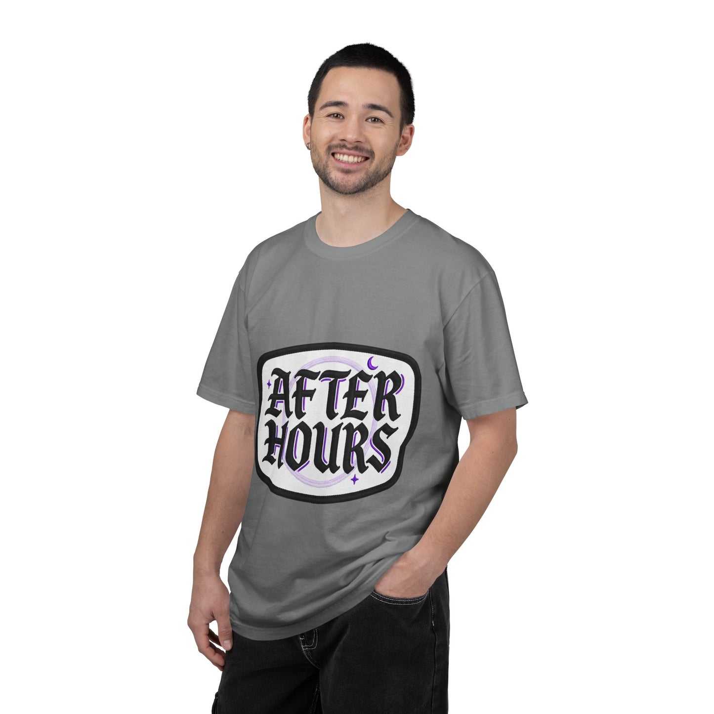 After Hours Graphic T-Shirt — Gothic Moon Lounge Tee