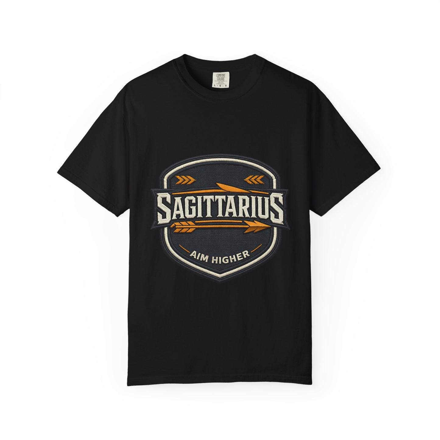Sagittarius 'Aim Higher' T‑Shirt — Zodiac Archer Graphic Tee
