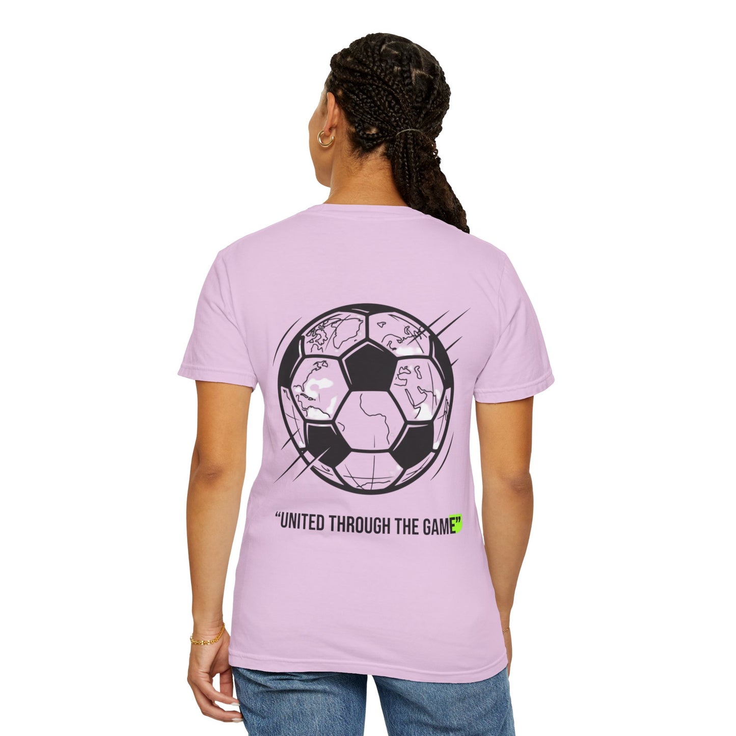 Soccer Unity T-Shirt — "United Through the Game" Graphic Tee