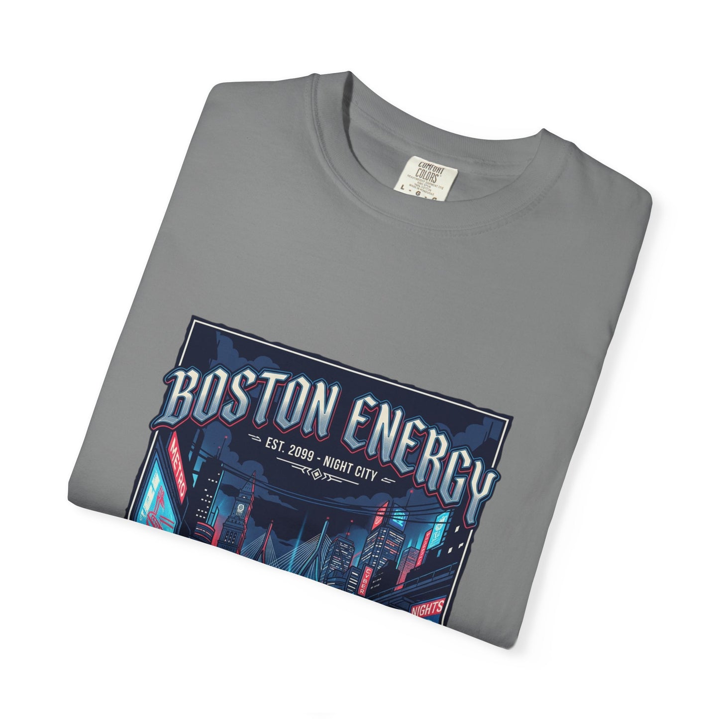 Boston Energy Graphic T-Shirt — Neon City Streetwear