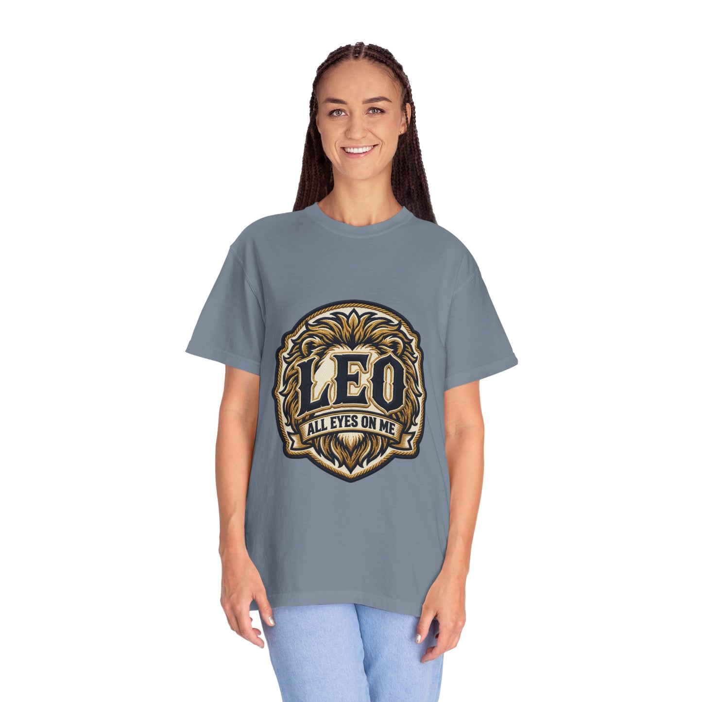 Leo 'All Eyes On Me' Zodiac T-Shirt — Bold Lion Astrology Tee