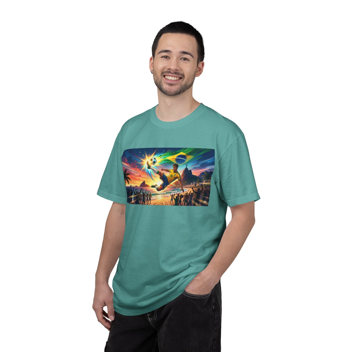Brazil — Energy + Football Graphic T-Shirt
