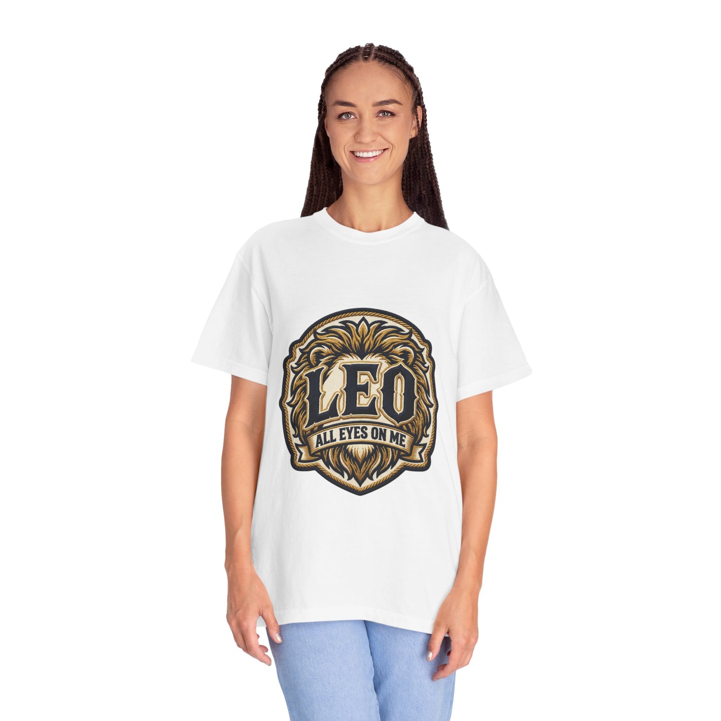 Leo 'All Eyes On Me' Zodiac T-Shirt — Bold Lion Astrology Tee