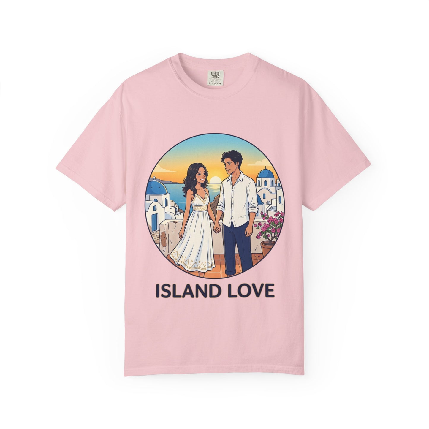 Island Love T-Shirt — Romantic Couples Vacation Tee