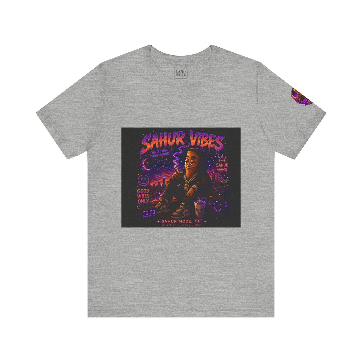 Tung Tung Tung Sahur SOLO Night Smoke DOLO Tee — Urban Chill Cartoon Design