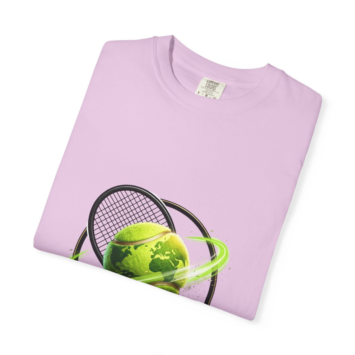 Tennis Globe T‑Shirt — "United Through the Game" Sports Tee