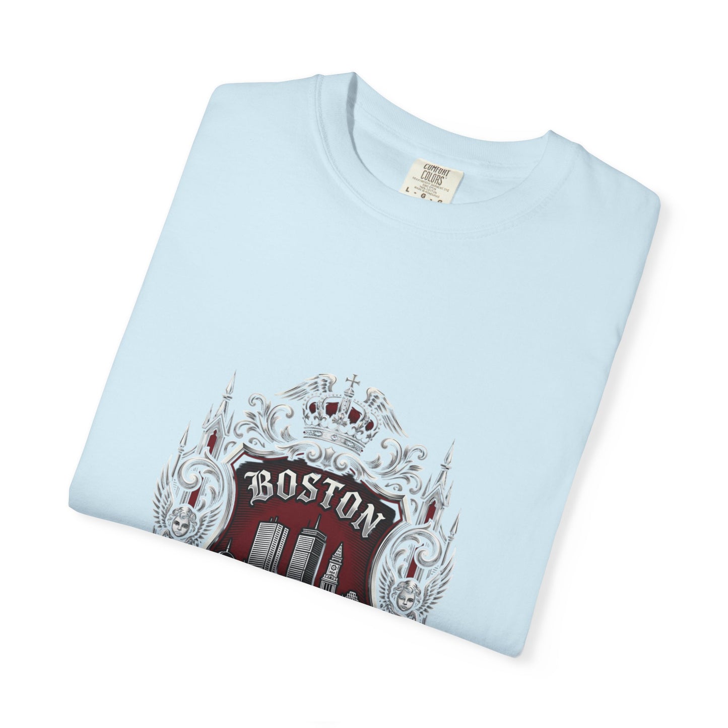 Boston Energy Vintage Crest T-Shirt — Retro City Skyline Tee