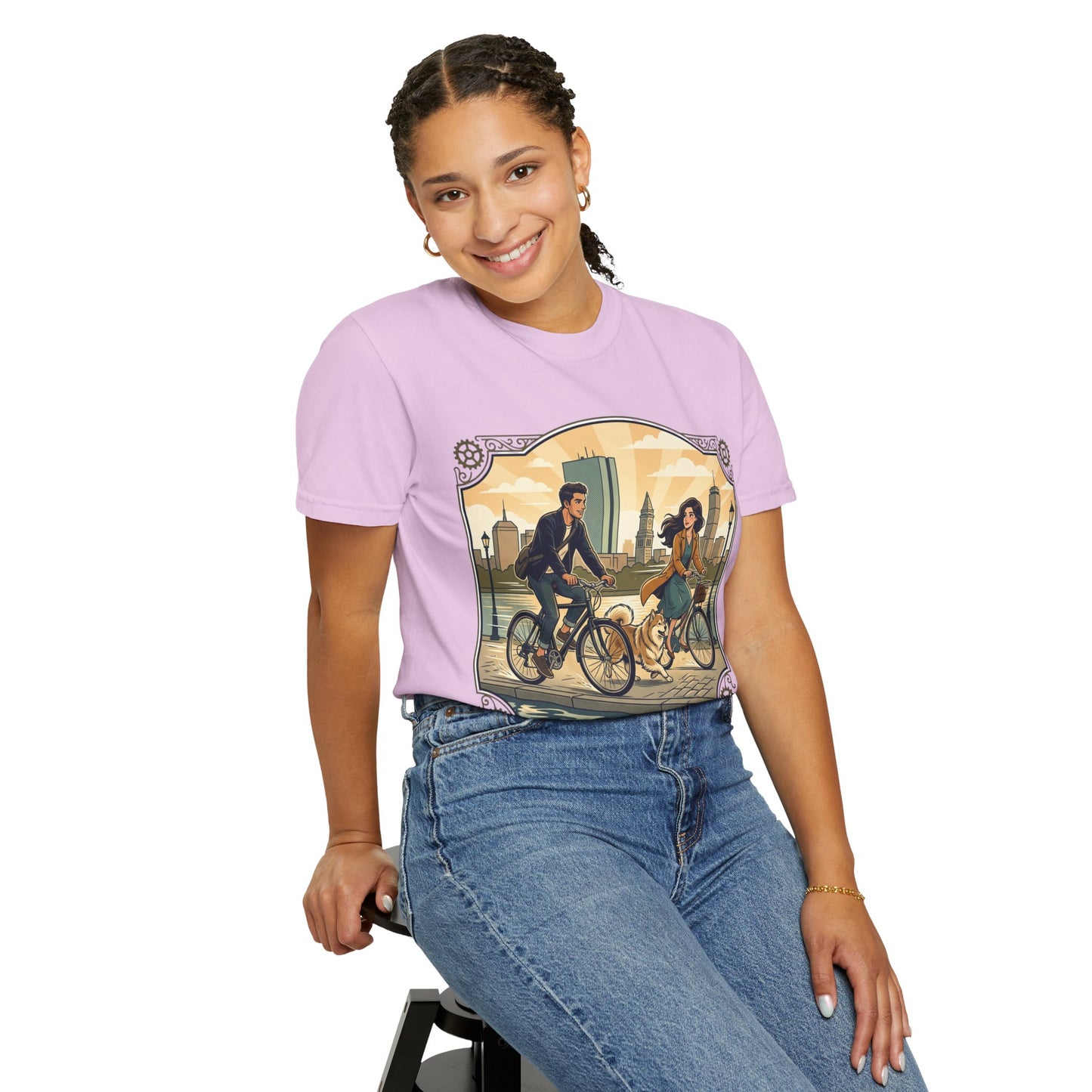 We Ride Together Bicycle Couple T-Shirt