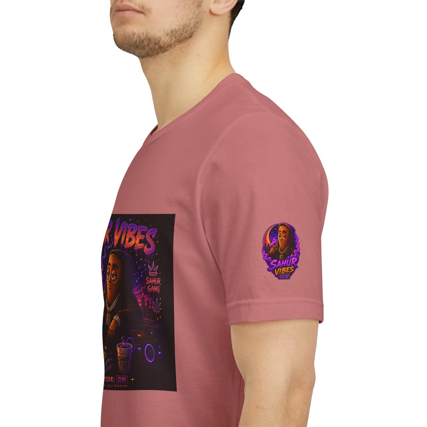 Tung Tung Tung Sahur SOLO Night Smoke DOLO Tee — Urban Chill Cartoon Design