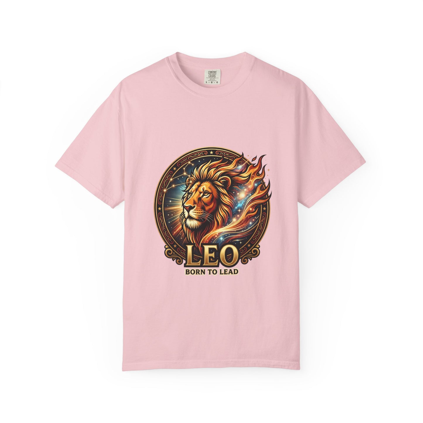Leo 'Born to Lead' T-Shirt — Bold Zodiac Lion Graphic Tee