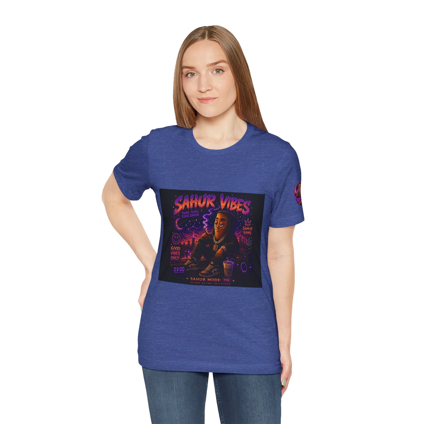Tung Tung Tung Sahur SOLO Night Smoke DOLO Tee — Urban Chill Cartoon Design