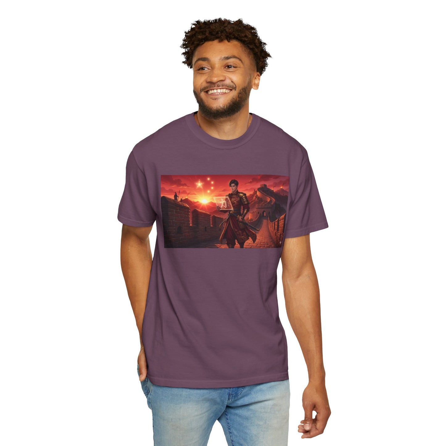 Scout Regiment Sunset T-Shirt — Anime Military Wall Scene