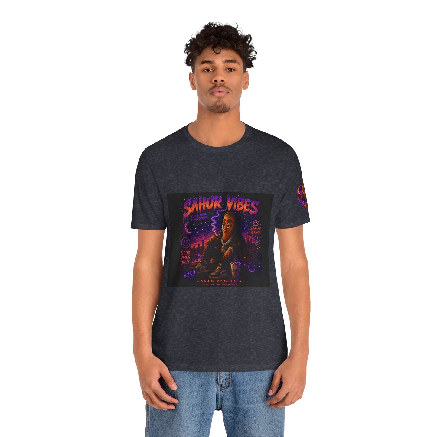 Tung Tung Tung Sahur SOLO Night Smoke DOLO Tee — Urban Chill Cartoon Design