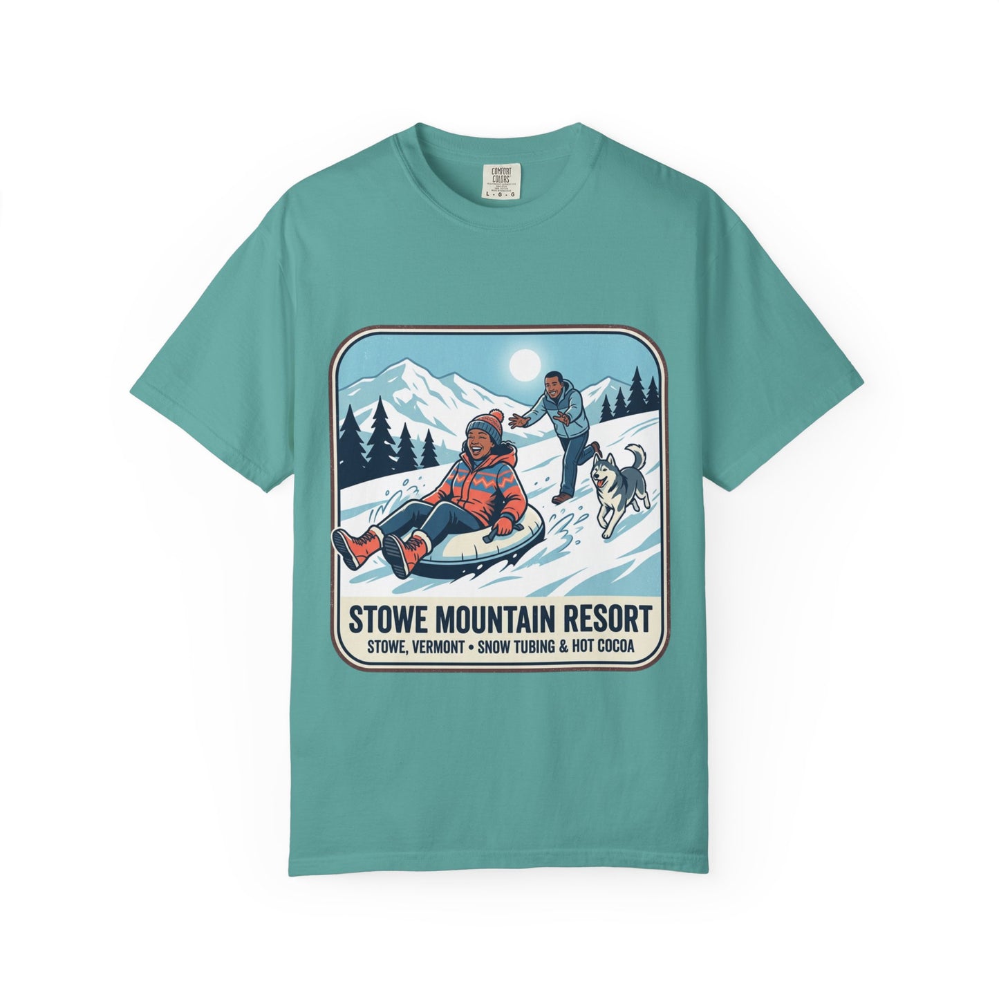 Stowe Mountain Resort Snow Tubing T-Shirt