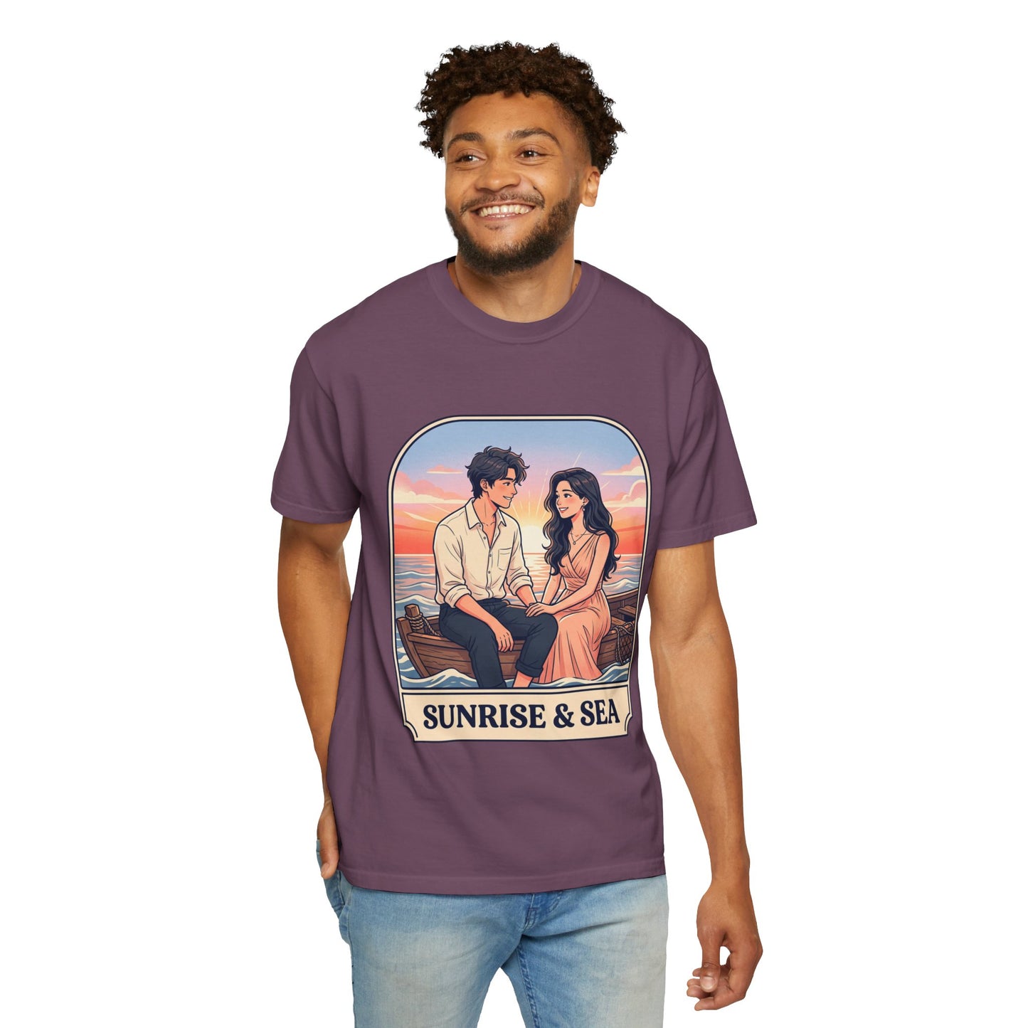 Sunrise & Sea Romantic Beach T-Shirt
