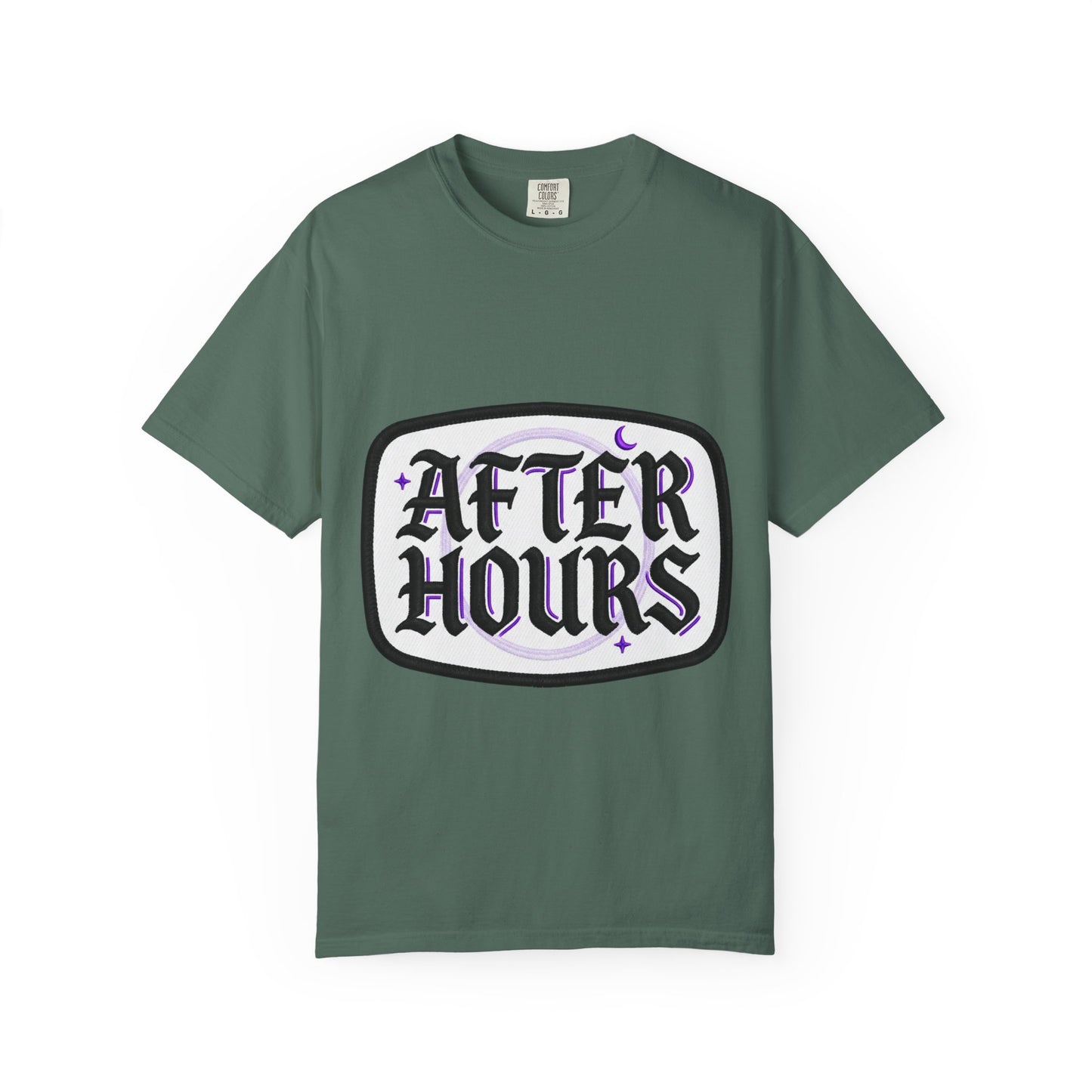 After Hours Graphic T-Shirt — Gothic Moon Lounge Tee