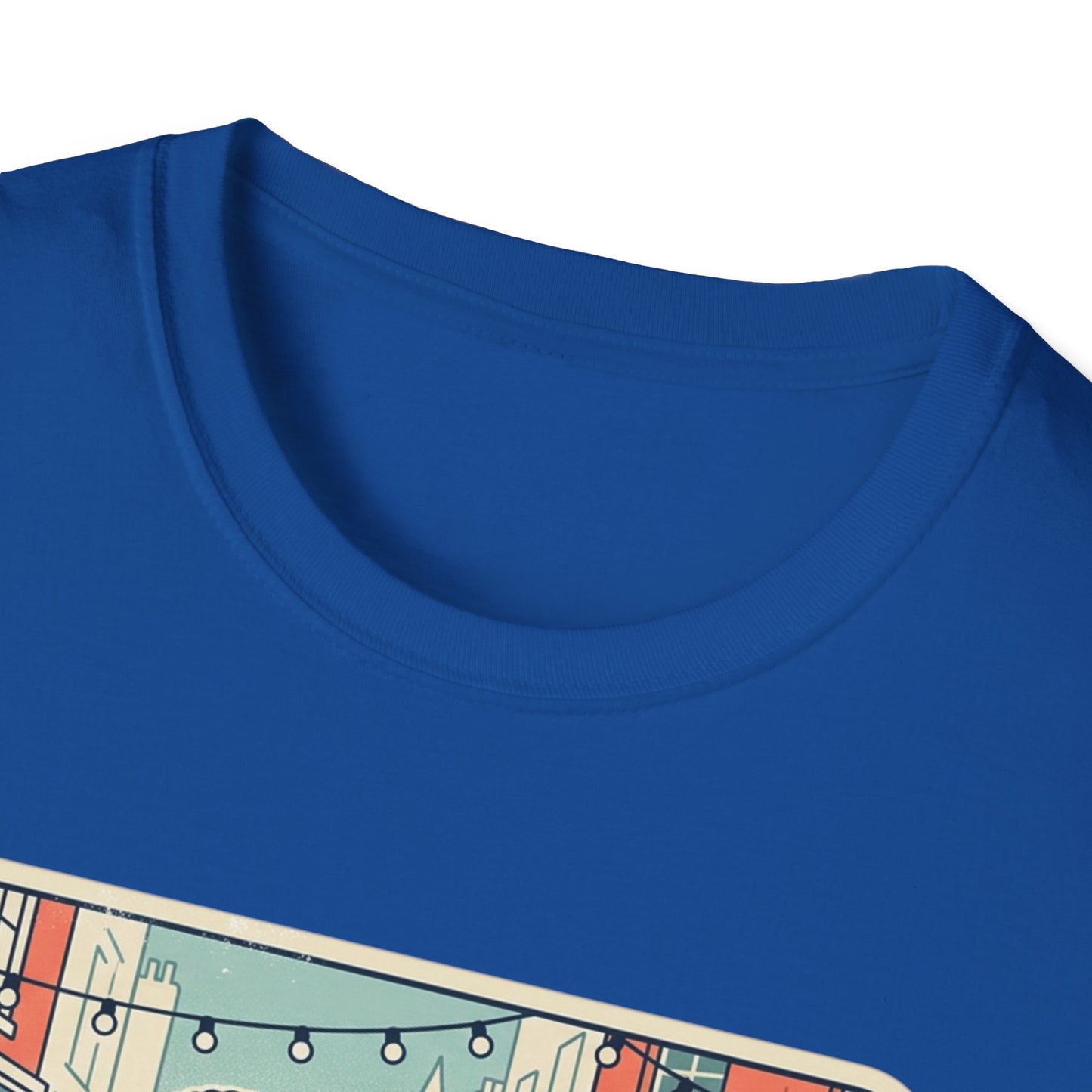 Flower Market Date — London T-Shirt — Retro Couple Floral Market Graphic Tee