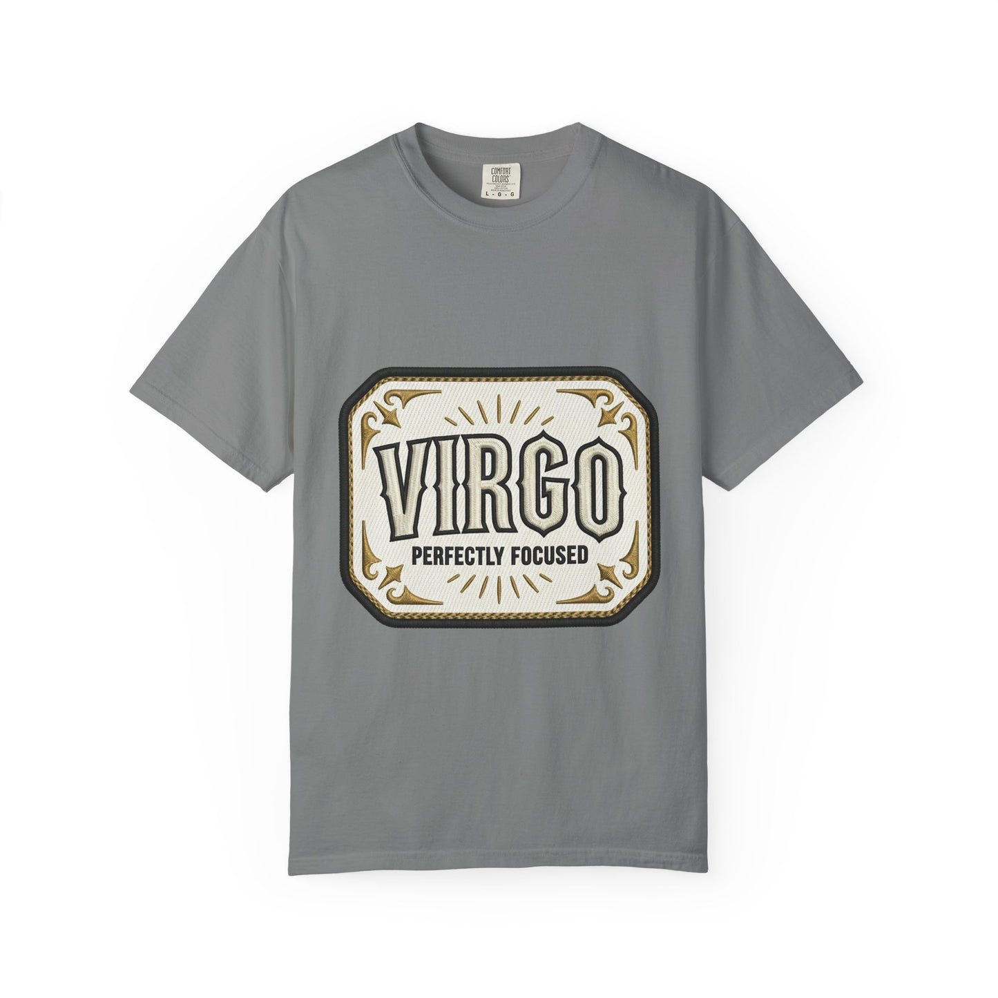 Virgo "Perfectly Focused" Zodiac T-Shirt — Vintage Astrology Tee
